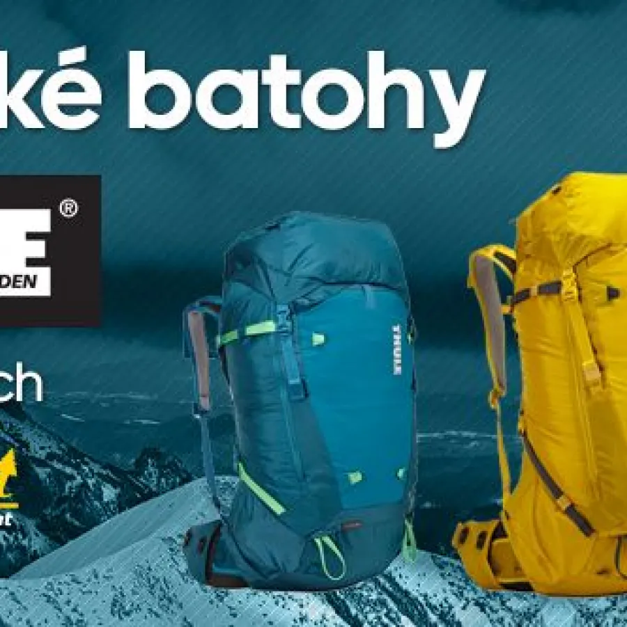 Nové turistické batohy THULE už v predaji!