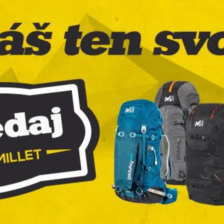 Výpredaj batohov Millet