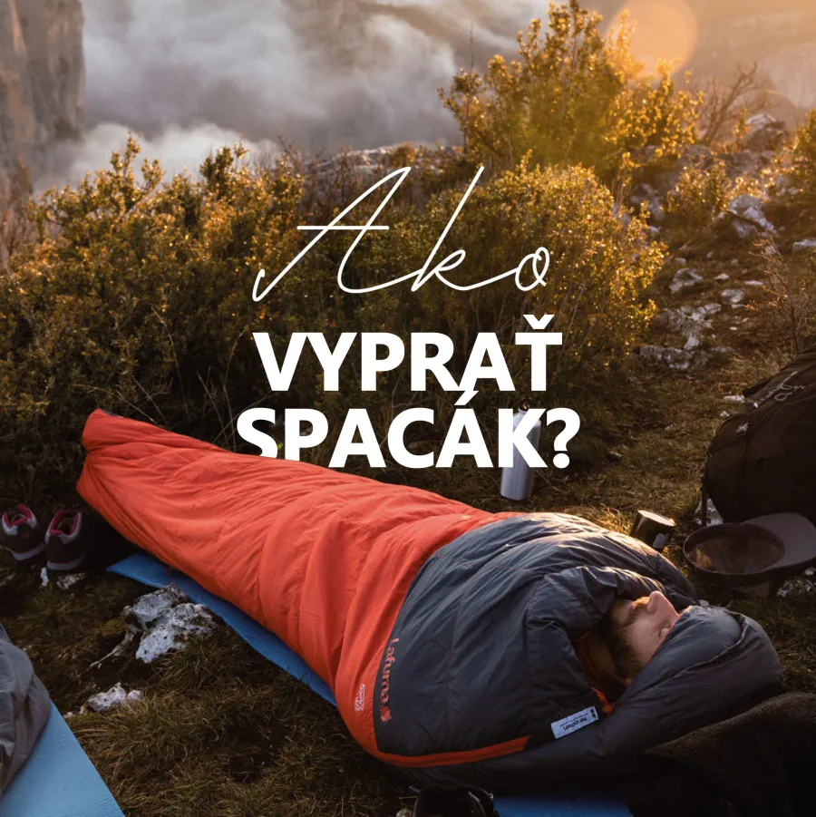 Ako správne vyprať spacák
