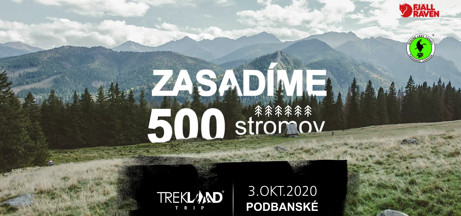 Trekland Trip - zasadíme 500 stromov v Tatrách