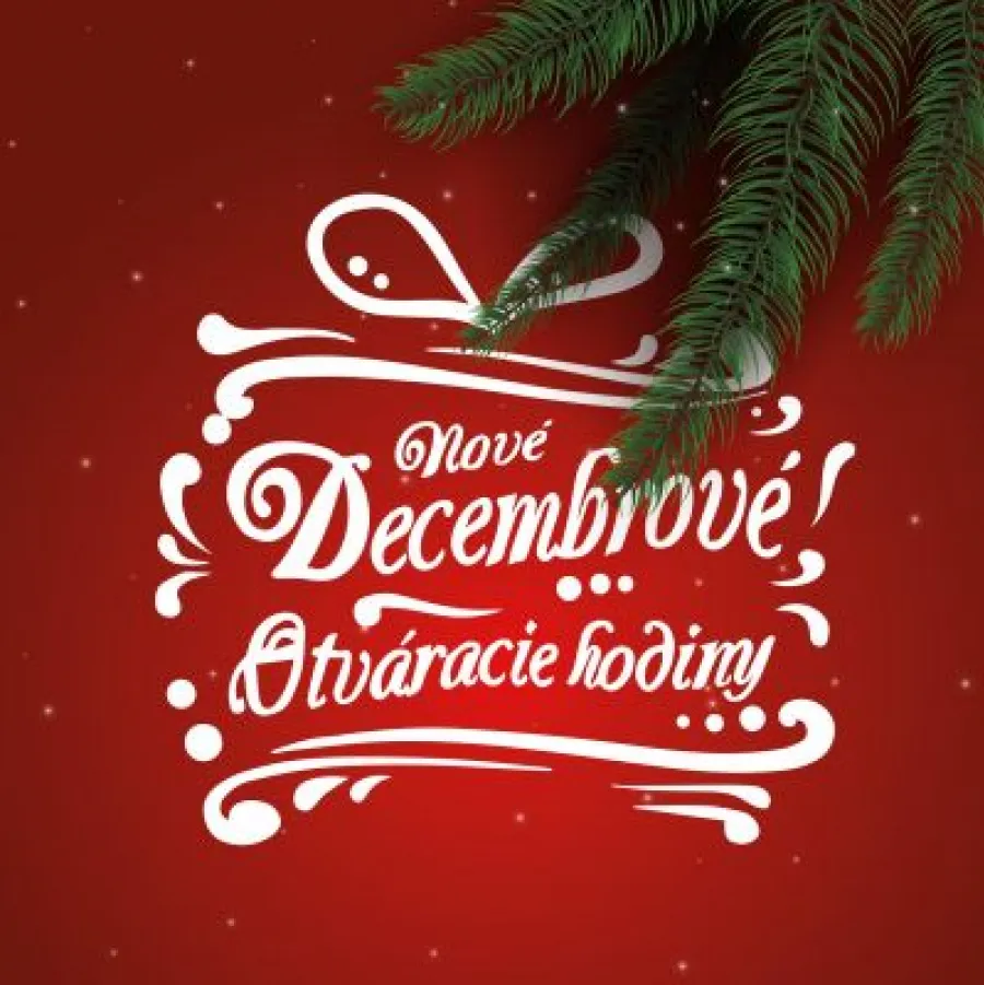 Decembrové otváracie hodiny