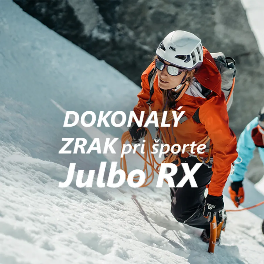Športové dioptrické okuliare Julbo RX - vybavte sa na vaše dobrodružstvá s dokonalým zrakom