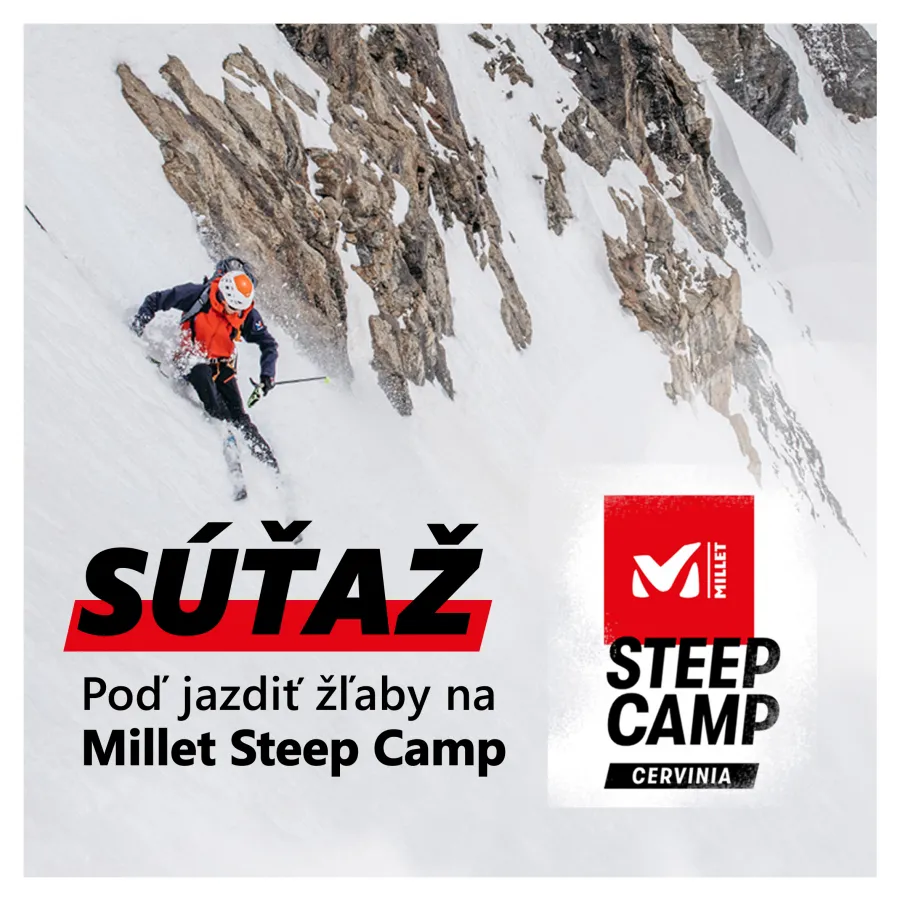 Súťaž Millet Steep Camp o lyžovačku v Cervinii