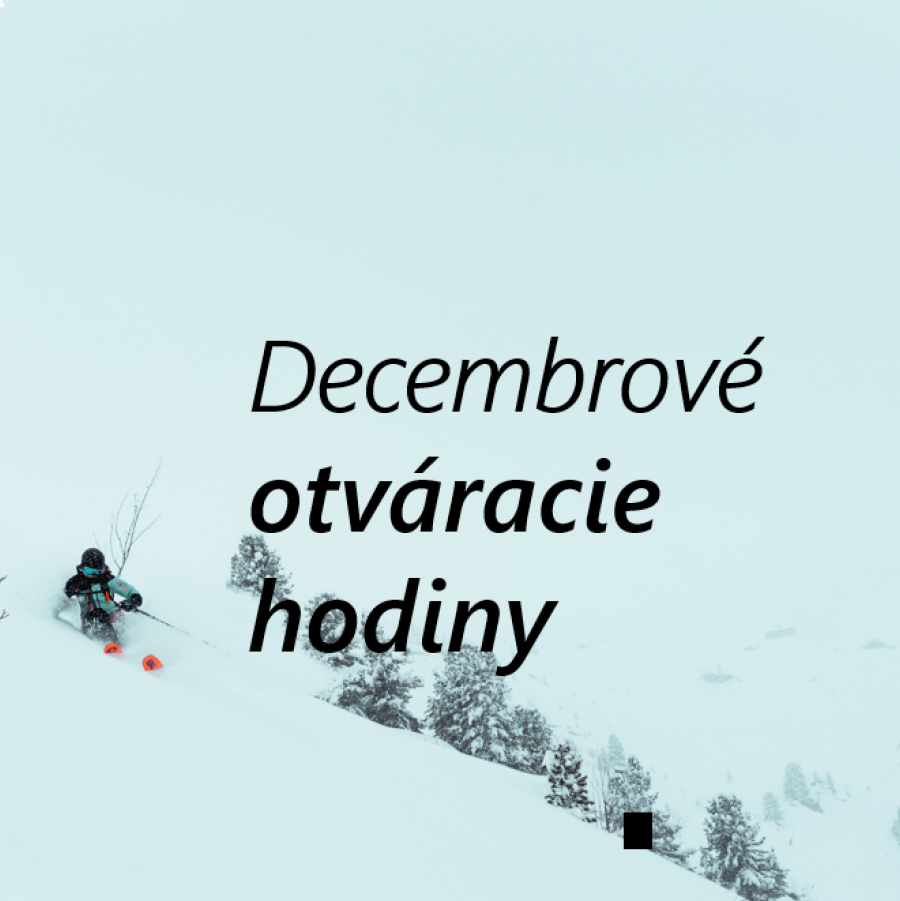 Decembrové otváracie hodiny