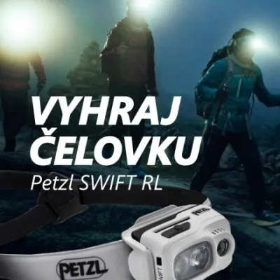 Vyhraj čelovku Petzl SWIFT RL