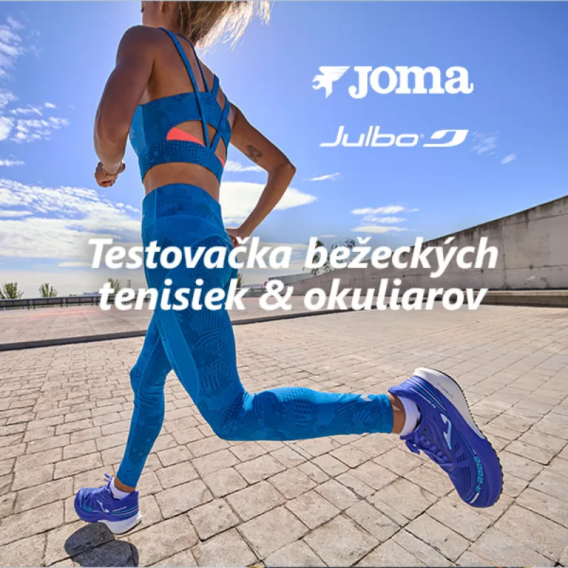 Testovačka bežeckých tenisiek JOMA