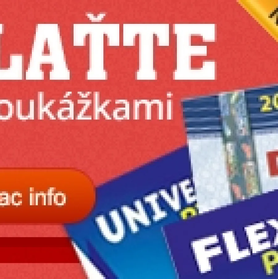 Plaťte poukážkami Cad Hoc a Vaša Slovensko