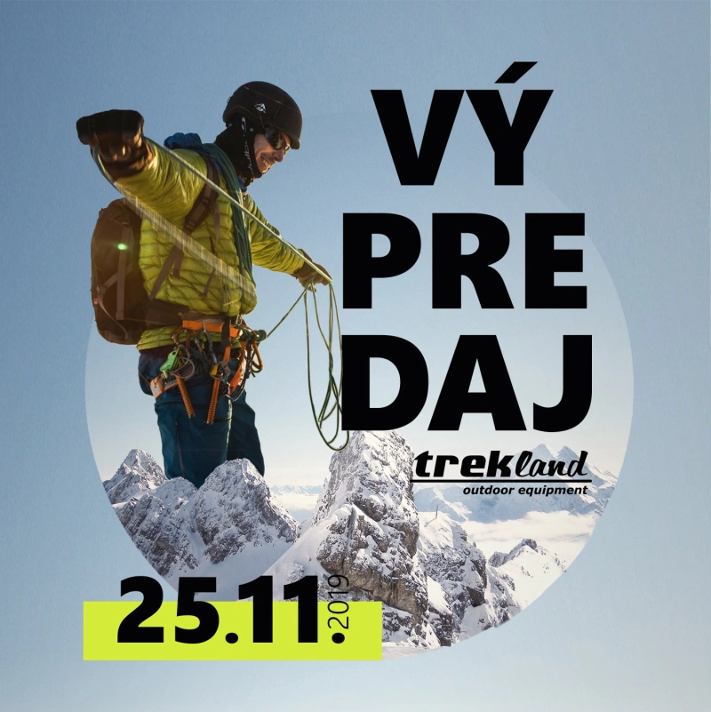 VEĽK&Yacute; TREKLAND V&Yacute;PREDAJ