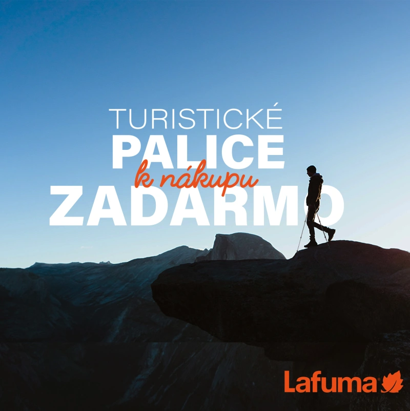  Turistick&eacute; palice zadarmo!