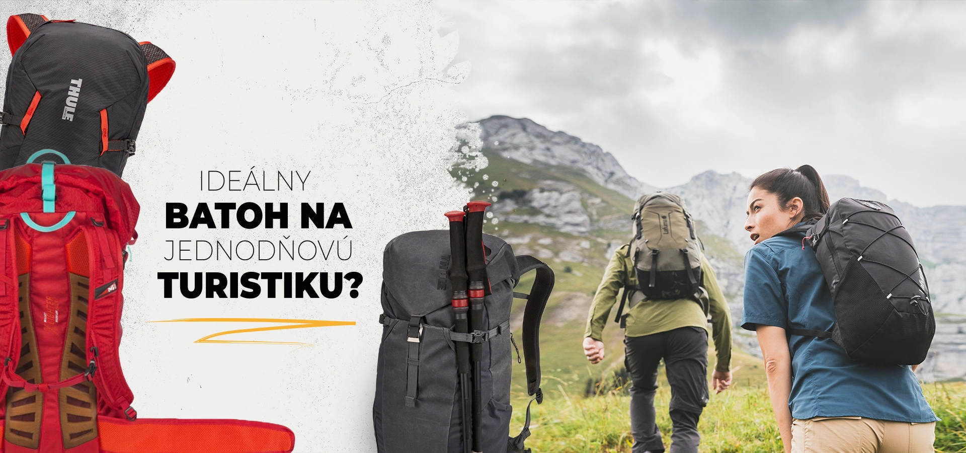 Batohy na jednodňov&uacute; turistiku