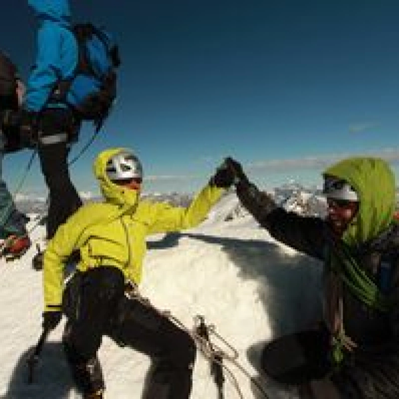 Členovia expedície Trekland Slepá Dôvera v programe Slovensko 2012- ADVENT